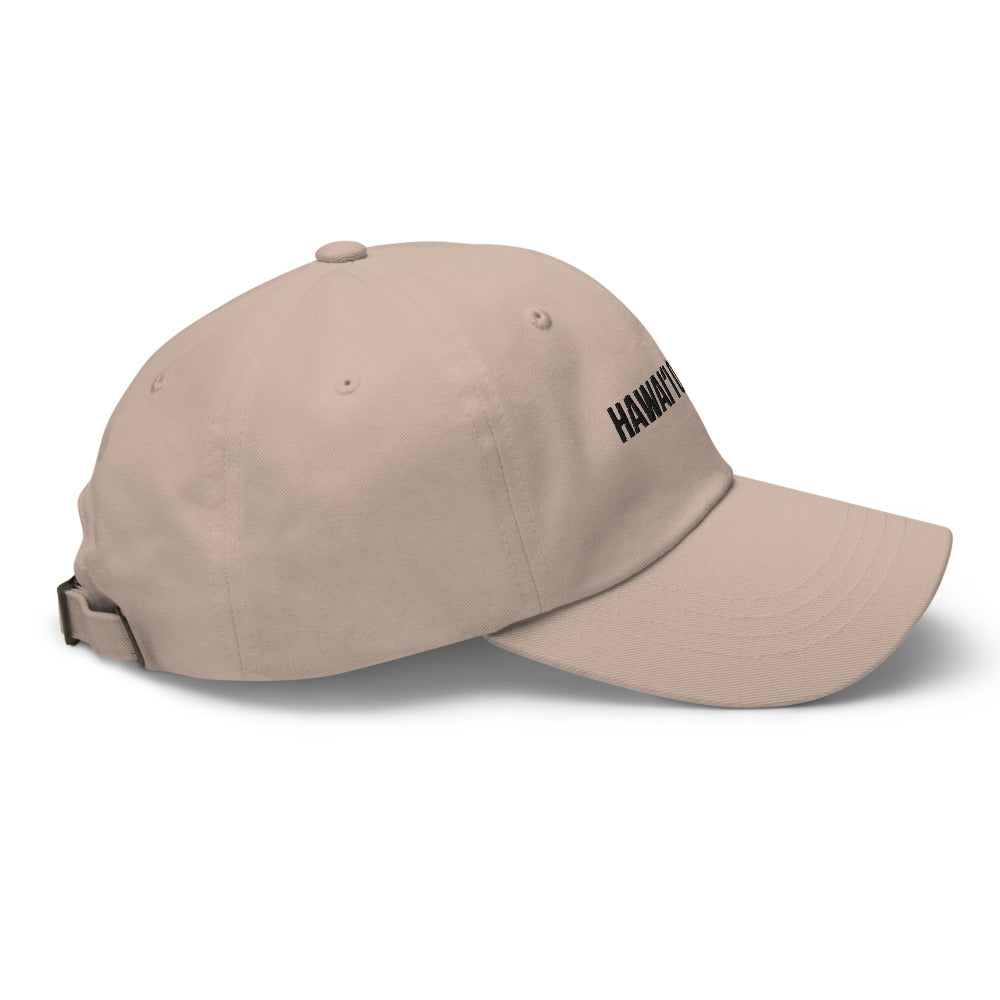 Hawaiʻi or Hell — Stone Cap, embroidery front large view (angle 2)